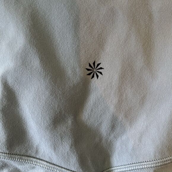 Athleta Salutation Stash Pocket II Cinch 7/8 Leggings Size 2X XXL Gray Blue - Picture 4 of 5